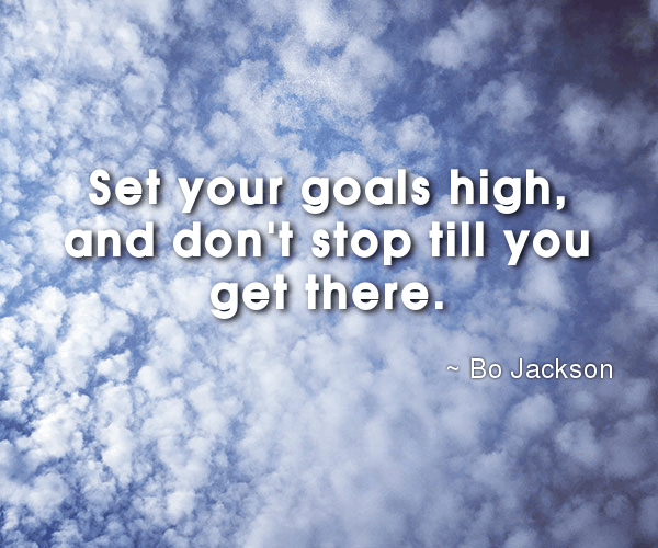 quotes about goal setting